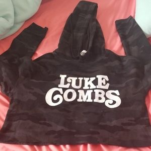 Luke Combs came cropped sweater